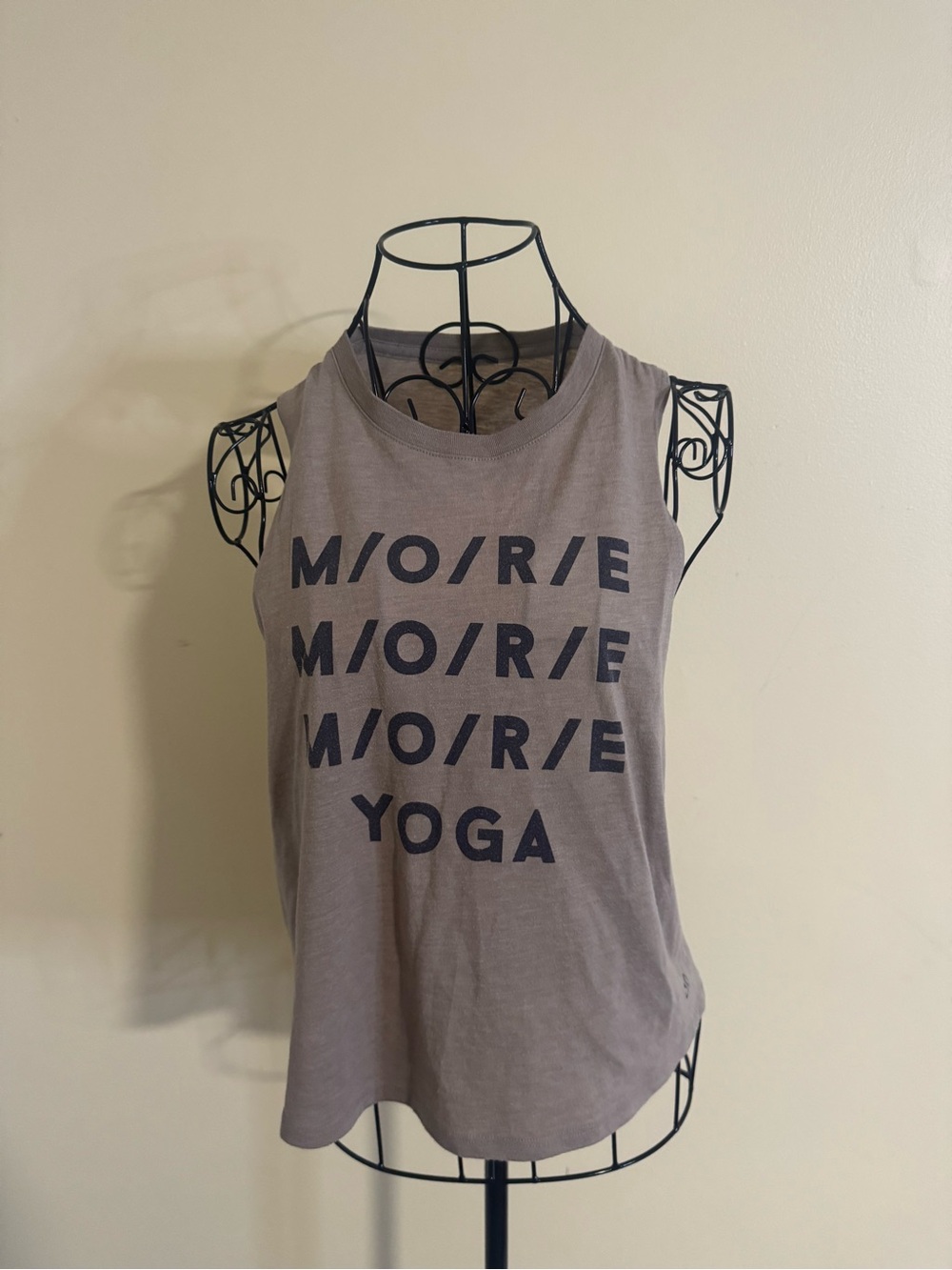 ALO Yoga “MORE YOGA” Muscle Tank